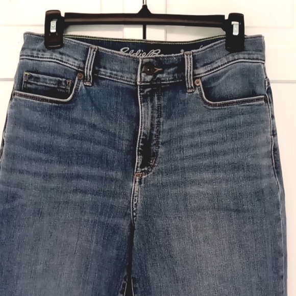 #14 Eddie Bauer Curvy High Rise Bootcut Jeans - Picture 3 of 10